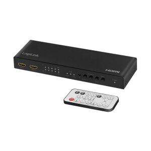 LogiLink HD0049 HDMI Mátrix Switch (4 PC - 2 kijelző) (HD0049) 141792317 - Logilink