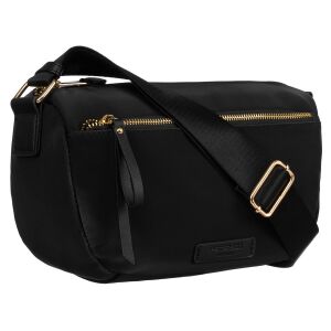 Fekete, nylon válltáska - Peterson