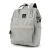 Szürke, nagy méretű női hátizsák USB porttal és laptoptartó zsebbel - Himawari 141794406
