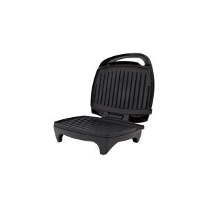 Mesko MS 3050 szendvicssütő, nyitott állapotban a grilllapok láthatók - Mesko