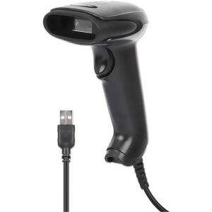 Manhattan 153997 Barcode-Scanner Handheld-Barcode-Lesegerät 1D/2D LED Schwarz (153997) 141800774 - Bürotechnik