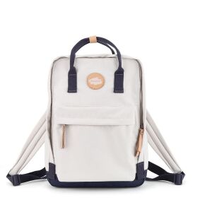 Szürke, praktikus női hátizsák cipzárral, egykamrás - Himawari 141800991 - Bőrönd &Táska