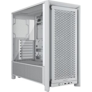 Corsair Frame 4000D RS számítógépház - edzett üveg, moduláris, 3db RS120 ventilátor, fehér (CC-9011313-WW) 141802272 - Corsair