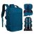 Kék színű utazó hátizsák, ideális kézipoggyászhoz, kompressziós pántokkal - Peterson 141803765
