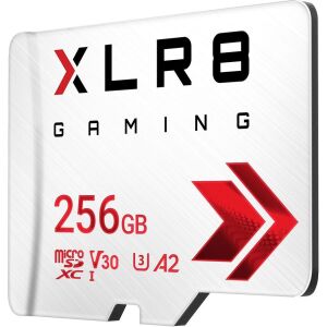 Card PNY XLR8 Gaming MicroSDXC 256 GB Class 10 UHS-I/U3 A2 V30 (P-SDU256V32100XR-GE) 141807794 - PNY Carduri memorie