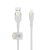 Belkin 1m Fehér USB-A - Lightning kábel mágneses kábelrendezővel