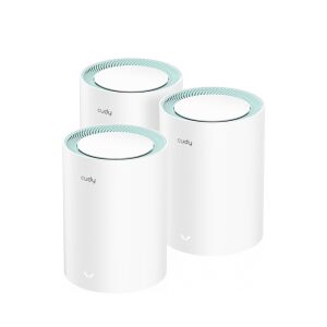 Cudy M1300 Mesh WiFi rendszer (3 db) (M1300(3-PACK)) 141819012 - Cudy