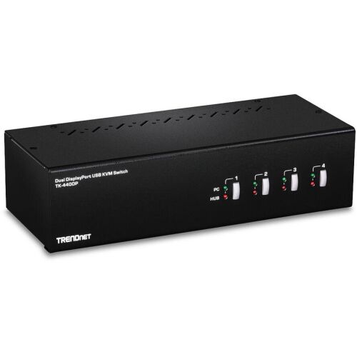 TRENDnet Przełącznik KVM 4-portowy Dual Monitor DisplayPort (TK-440DP) 141819718