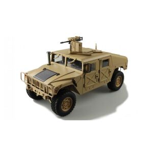 Amewi RC US Truck 4x4 HUMVEE, 1:10 méretarányú, barna távirányítós terepjáró - Amewi
