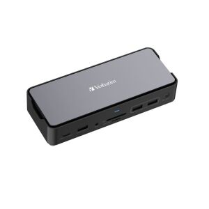 Verbatim CDS-15S Vezetékes USB 3.2 Gen 1 (3.1 Gen 1) Type-C Fekete, Szürke (32173) 141827846 - Laptop kiegészítő