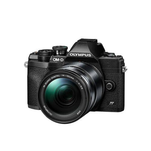 Olympus OM-D E-M10 Mark IV 4K MILC Fényképezőgép + 14-150mm f/4-5.6II Objektív KIT (OLYMPUS E M10 IV 14 150IIR KIT BLACK) 141828573