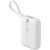 Havit PB5215 Powerbank integrált kábellel Lightning / Type-C / 10000mAh 22,5W - Fehér (PB5215) 141830896