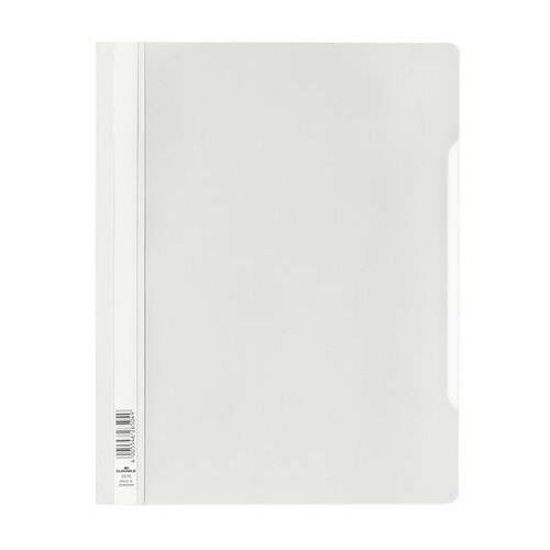 Gyorsfűző, PP, A4+, DURABLE, fehér 141850743