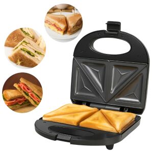 Sovio szendvicssütő tapadásmentes bevonattal – könnyű tisztítás, ropogós szendvicsek S-30S (BBD) 141854174 - Szendvicssütő