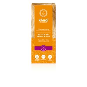 Khadi bio hajfesték por középszőke 100% 100 g 141864134 - Hajfesték