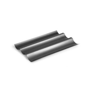 Ibili Bagett sütőforma 3db-os 38x24,5cm 824803 141865160 - Ibili