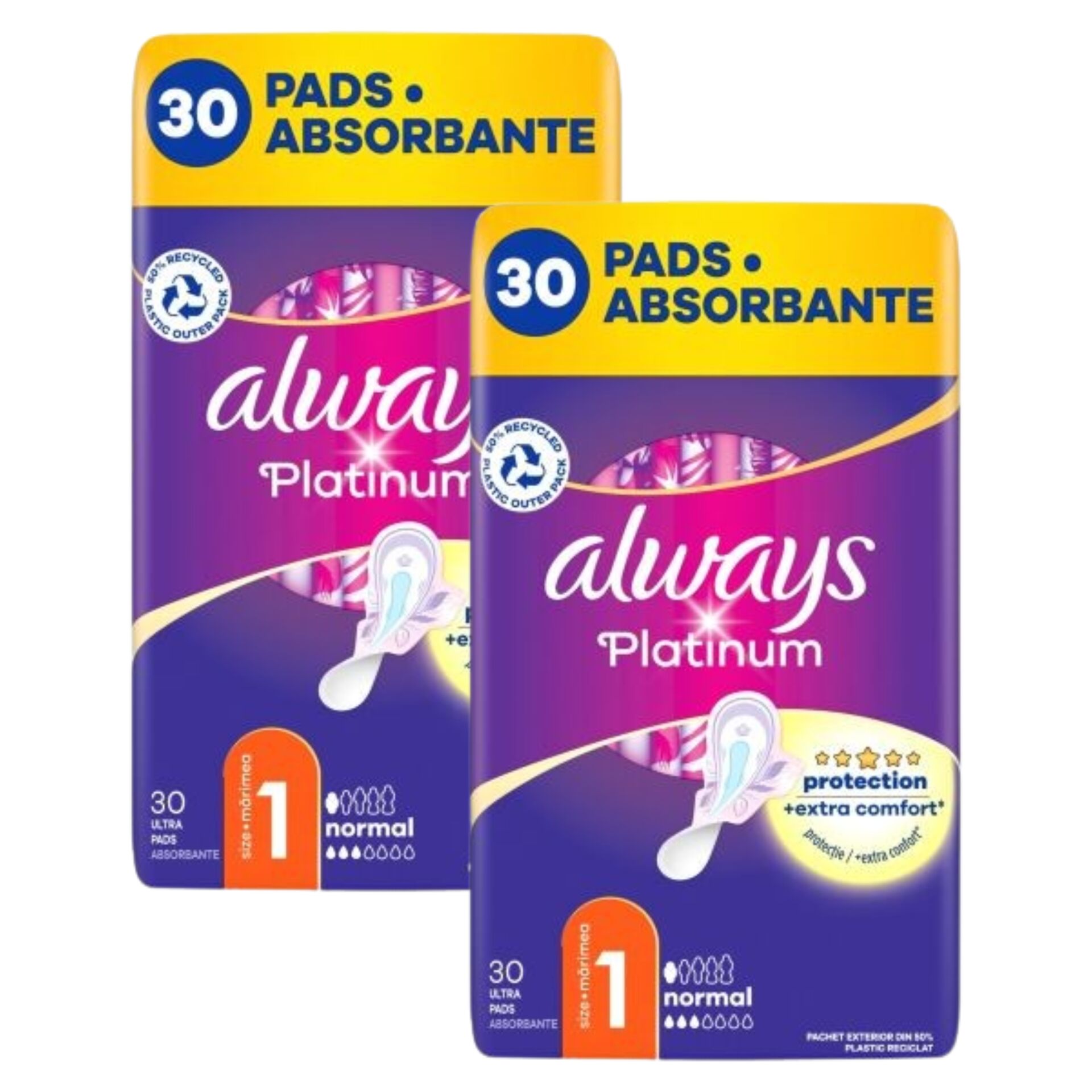 E-shop Always Platinum Normal hygienická vložka 2x30ks