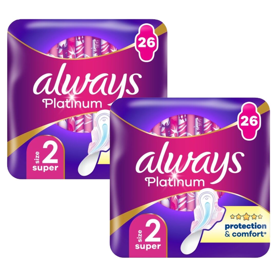 E-shop Always Platinum Super hygienická vložka 2x26ks