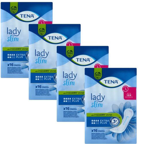 Tena Lady Slim Extra Plus inkontinencia betét, 4 csomag 16 darabos