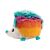Fisher-Price Cuddle n' Snuggle Hedgehog plüss játék fehér háttérrel