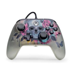 PowerA Advantage+, Xbox Series X|S, Xbox One, PC, Twist Thumbstick, Hall Effect, Bloom & Gloom, Vezetékes kontroller 141892154 - PowerA