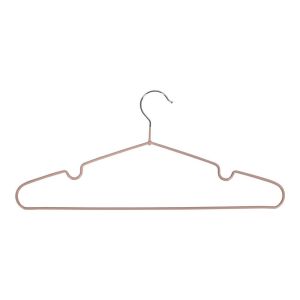 Massa fém vállfa, rózsaszín, 10 db-os szett 141895715 - Haken