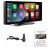 H505 Tragbarer 10,26" Auto-Display mit Carplay und Android Auto, Netzteil und Handbuch
