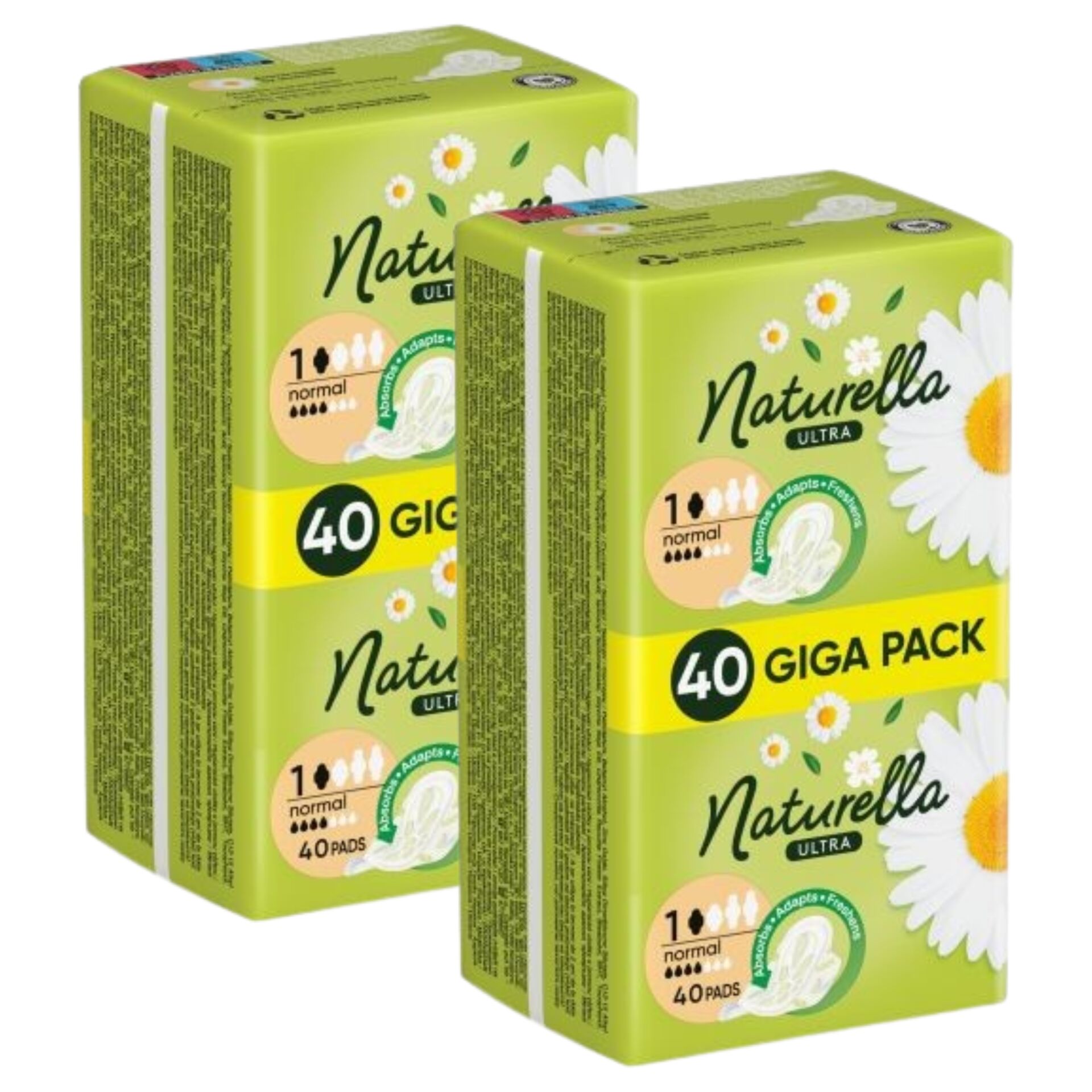 E-shop Naturella Ultra Normal okrídlená hygienická vložka 2x40ks