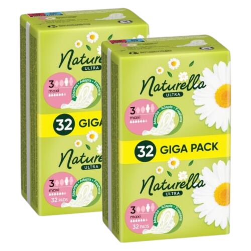Naturella Ultra Maxi egészségügyi betét, 2x32 Giga Pack