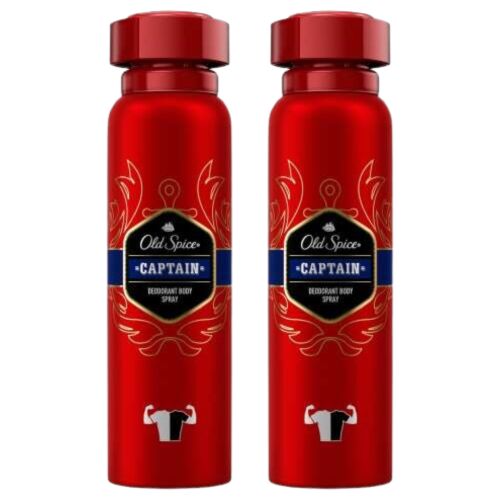 Old Spice Captain Férfi Deo Spray 2x150ml