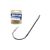 Mustad 1/0 Long Shank Beak horog, nikkel bevonat, 25 darabos csomag