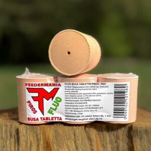 Feedermánia fluo busa tabletta - piros 141901942 - Mesterséges horogravaló
