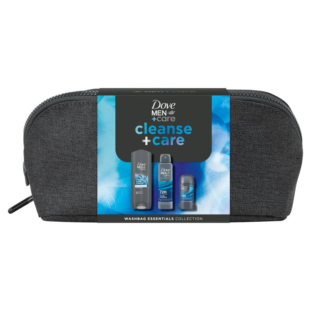 E-shop Dove Men+Care Clean Comfort Darčekové balenie s vlhčenou utierkou