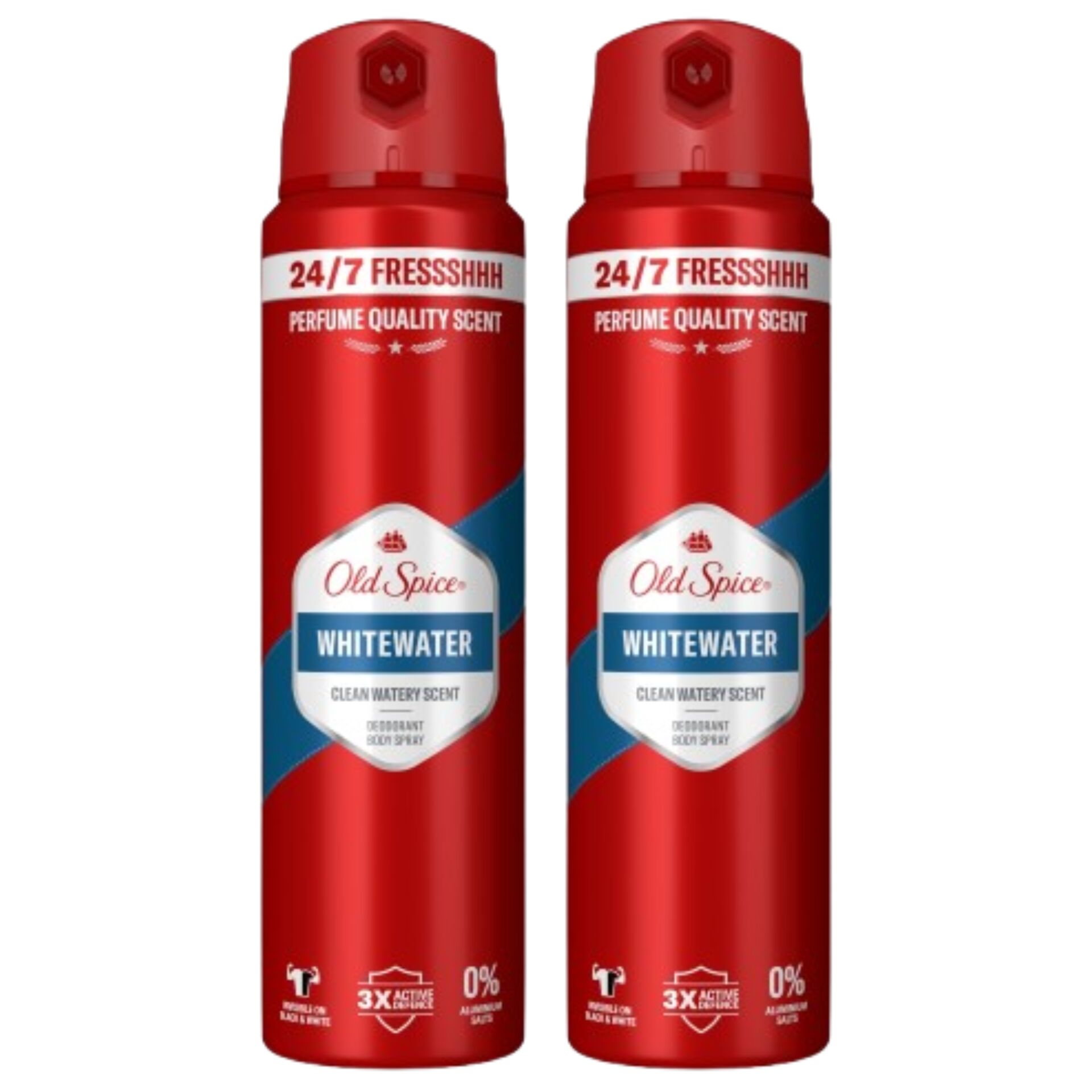 E-shop Old Spice Whitewater Pánsky deo sprej 2x150ml