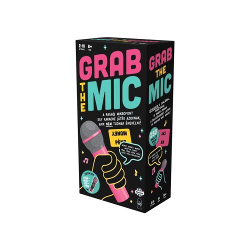 Kutija društvene igre Lucky Egg Grab the Mic, karaoke party igra