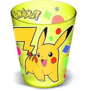 Žltý plastový pohár Pokemon Pikachu, 285 ml - Detský riad