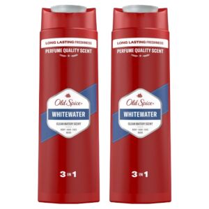 Old Spice Whitewater 3w1 Żel pod prysznic dla mężczyzn, 2 butelki - Old Spice