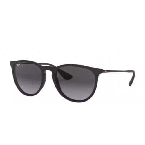 Ray-Ban Erika RB4171 ochelari de soare polarizați negri, vedere în unghi