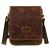 Barna színű, bőr férfi postás táska fedővel - Peterson 141909246