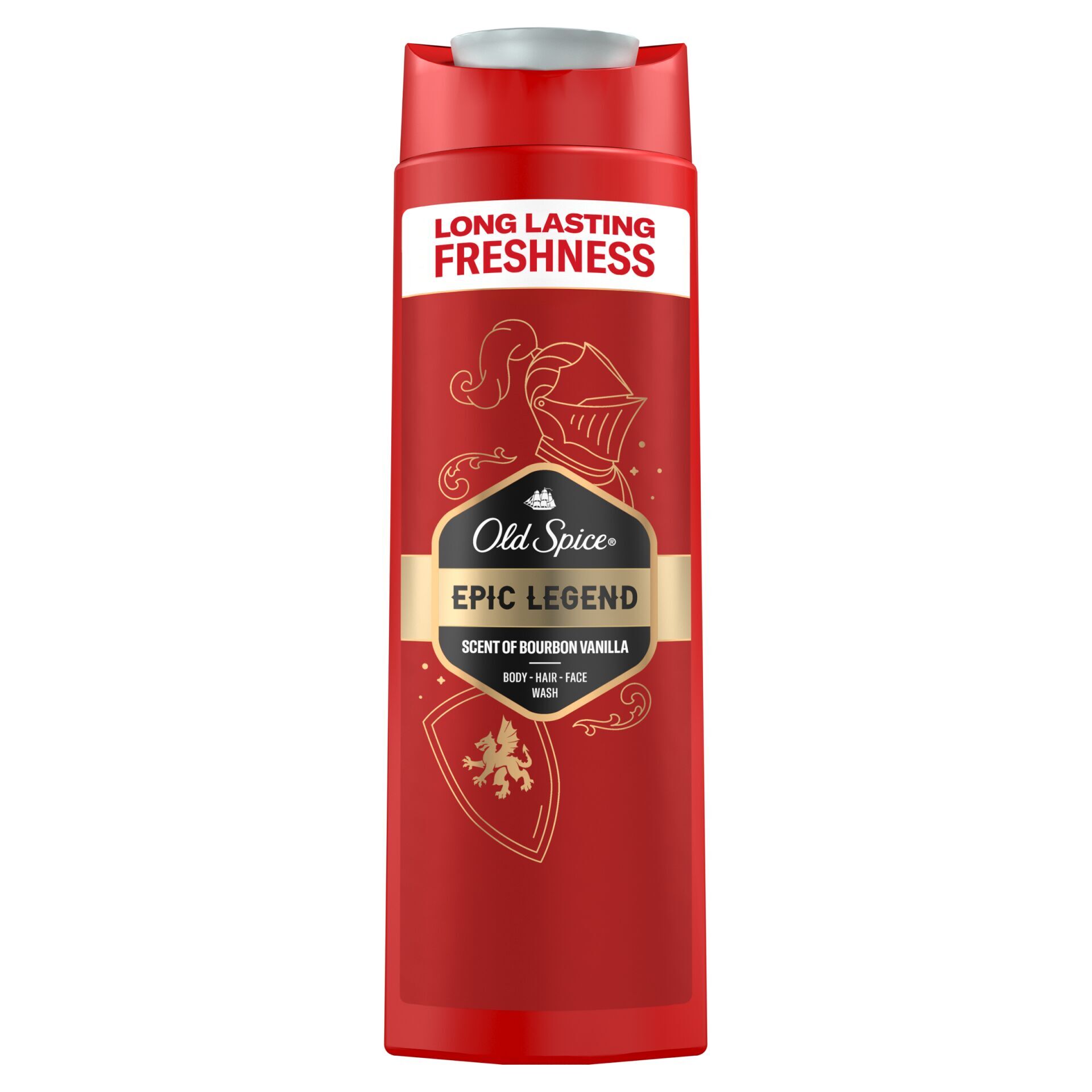 E-shop Old Spice Epic 3v1 pánsky šampón a sprchový gél 2x400ml