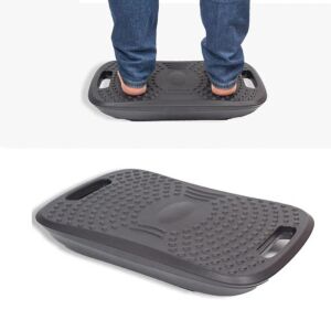 Ergonomikus lábtartó, kiegyensúlyozott, texturált felülettel, 51,5x34,5x8,5 cm