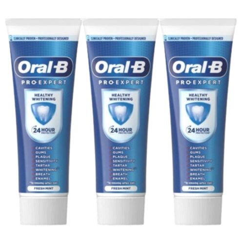 Oral-B Pro-Expert Healthy Whitening Toothpaste 3-pack
