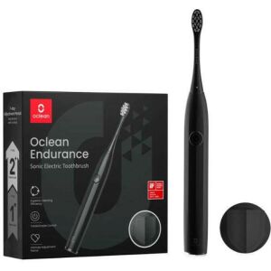 Oclean Endurance Fekete Elektromos Fogkefe – Hosszú Üzemidő, 5 Mód, USB-C Töltés 141942390 - Elektromos fogkefe