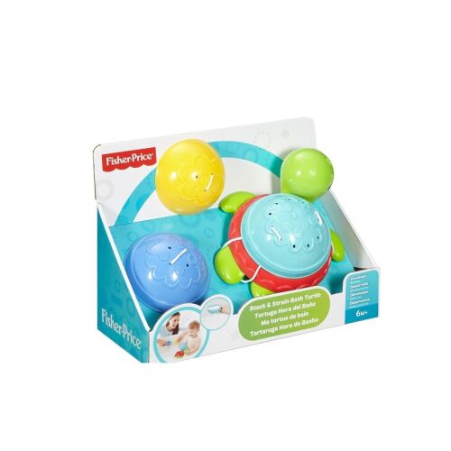 Fisher Price, Stack & Strain, Bath Turtle, Unisex, 6+ months 141942488