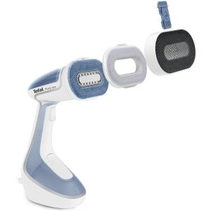 Aparat de calcat vertical cu abur Tefal Pure Tex DT9531E0, 1700W, abur variabil 30g/min, rezervor 200 ml, timp incalzire 25 secunde, cablul 2.5m, alb/ albastru 141945035 - Tefal