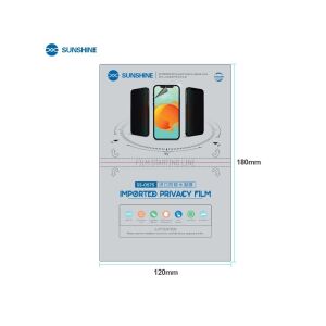 SUNSHINE SS-057S hidrogel privát kijelzővédők okostelefon készülékhez, 50 db 141945548 - Sunshine