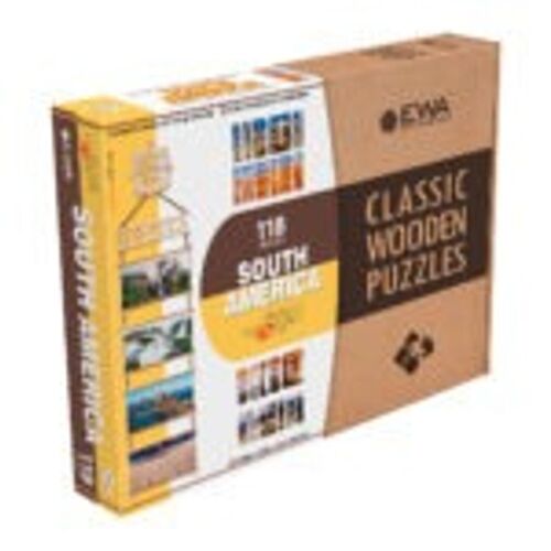 Prémium fa puzzle - Dél Amerika 141945881
