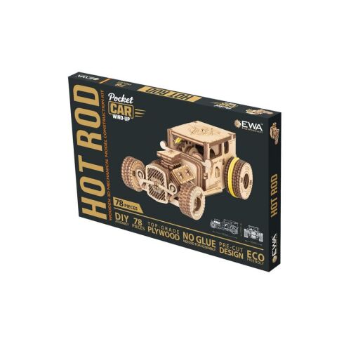 Zseb Hot Rod prémium 3D fa puzzle 141945920