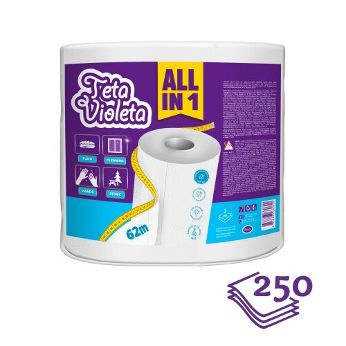 Violeta háztartási papírtörlő ALL IN 1 MAXI 1 db 141946832