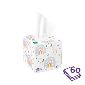 Violeta dobozos 3 rétegű papírzsebkendő, 60 db 141947125 - Violeta